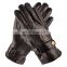 touch screen leather driving gloves ,ladies men winter warm touch screen leather driving gloves