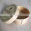Hot sale environmentally friendly commercial wholesale Round wooden paper food box
