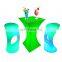 led glow lounger chair nightclub events commercial sofa sets rechargeable led high table bar stools