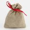 Best Price Eco-Friendly Linen Gift Bag with Jute Cord