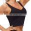 Female longlines sports bras media support yoga bra gym workouts vest