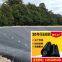 Impermeable Hdpe Geomembrane 8m wide 110m long 2.0mm thick smooth surface