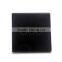 3 Gang Black Crystal Glass Panel Touch Wall Light Switch With Remote Control