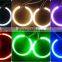 Canton Fair Hot products SMD , COB ,RGB led circle ring light,cob led angel eyes ring for bmw e46, Car ledlight angel eyes