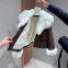 Woolen collar suede fur women's goose down inner lining fox fur jacket