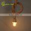 Creative DIY Hemp Rope Pendant Light Lamp for Home                        
                                                Quality Choice