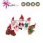 2016 Funny stuffed Christmas finger puppets of unique christmas toys for kids