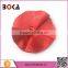 BOKA Rhinestone Organza Flower Motif, Red Voile Flower