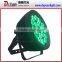 Hot selling small uv light 18x12W 6 in 1 slim flat par light outdoor use