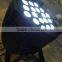 DMX512 stage lighting Quad 18 pcs x 10w led par light RGBW 4IN1 led par64 , AC110V-240V,50HZ-60HZ