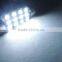 2x White 12-SMD 41mm 6411 Festoon LED For Visor Vanity Mirror Light Bulb LC-1