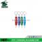 promotional plastic ball pen ball-point pen with customized colors and design