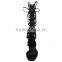 CATWALK-X1380260 Hot fashion black women flat sandals hollow out women casual sandals lace up knee flat sandals
