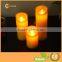 Mirage LED Wax Pillar Candles With Timer