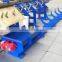 High speed air cooled condenser straightening and cutting machine