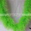 Green 8 Ply Ostrich Feather Boas Indoor Hall Glass Stage Wedding Decor