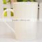 Tall and cylindrical coated white blank ceramic mug for wholesale