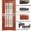 Wholsale door manufacturer wood door modern hous glass door for interior used
