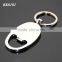 South Africa Public Interests Souvenir Round Print Ambulance Hospital Contact Metal Ellipse Alloy Keychain Bottle Opener Custom