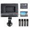 JJC Camera 160 LED With Three Diffusers Hand Grip Studio Video Light Lamp