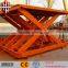 2000kg cheap sale stationary scissor lift home elevator/double scissor car lift