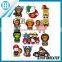 customized DIY Cartoon Decorative PVC Sticker strong promotional gift