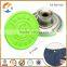 Fancy Visibility Shiny Green Custom Designer Metal Button