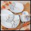 In 2015,good sale 20pcs decal square dinnerware