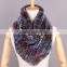 New product rex rabbit knitted fur ball cape stretch stole fur scarf