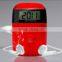 new design multifunction high quality LED radio Pedometer