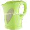 1.5L Plastic 360 degree rotation cordless electric kettle