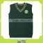 The child's cashmere / sweater vest school students, V collar head sweater green wind Institute                        
                                                Quality Choice