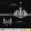 2016 contemporary chandelier with crystal ball with LED bulb