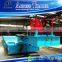 Tri-axle 80 tons detachable gooseneck low bed semi trailer for sale