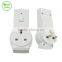 wireless UK plug remote control socket switch 2+1
