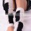 Plaid Knitted Leg Warmers,Hollow Out Boot Cuff, Long Knitted Boot Socks,Boot Topper Boot Socks