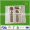 Renewable paper protection pulp customize tray display recycled replacing plastic and polycell foam