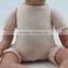 Fake Suede soft fabric 20 inch 22inch reborn baby doll cloth body baby clothes body kit