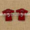 Promotion custom metal printing clothes lapel pin