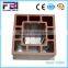 Long life WPC square tube