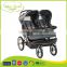 BS-42B aluminium alloy frame material junior baby swing stroller double with shock absorber