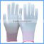 Nylon DMF Free Water-Based Polyurethane(PU) Coated Palm Fit Work Gloves
