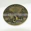 High quality custom antique brass souvenir coin