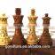 Elegant Wooden Folding Chessboard Game Set With King Height 7cm