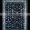 8M*10M black color Classical design wool handmade Carpet rugs (2010 2010 YX255B NAV )