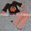 comfortable teenager fall turkey thanksgiving outfits with polka dots