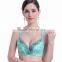 Women's Ink Painting Push Up Bra Retro Style