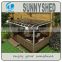 sunnyshed awning aluminum terrace canopy for all weather with polycarbonate