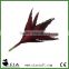 Factory Price Artificial Aloe Stem in Burgundy for Wedding Bouquet