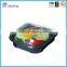 plastic Microwave safe food storage container with plastic lid/ lunch box